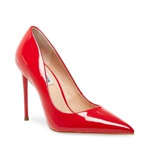 Steve Madden Vala Red Patent Heels